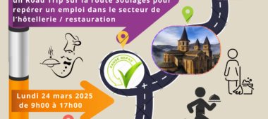 Raod Trip sur la route Soulage lundi 24 mars avec l ‘EEF de Conques Marcillac